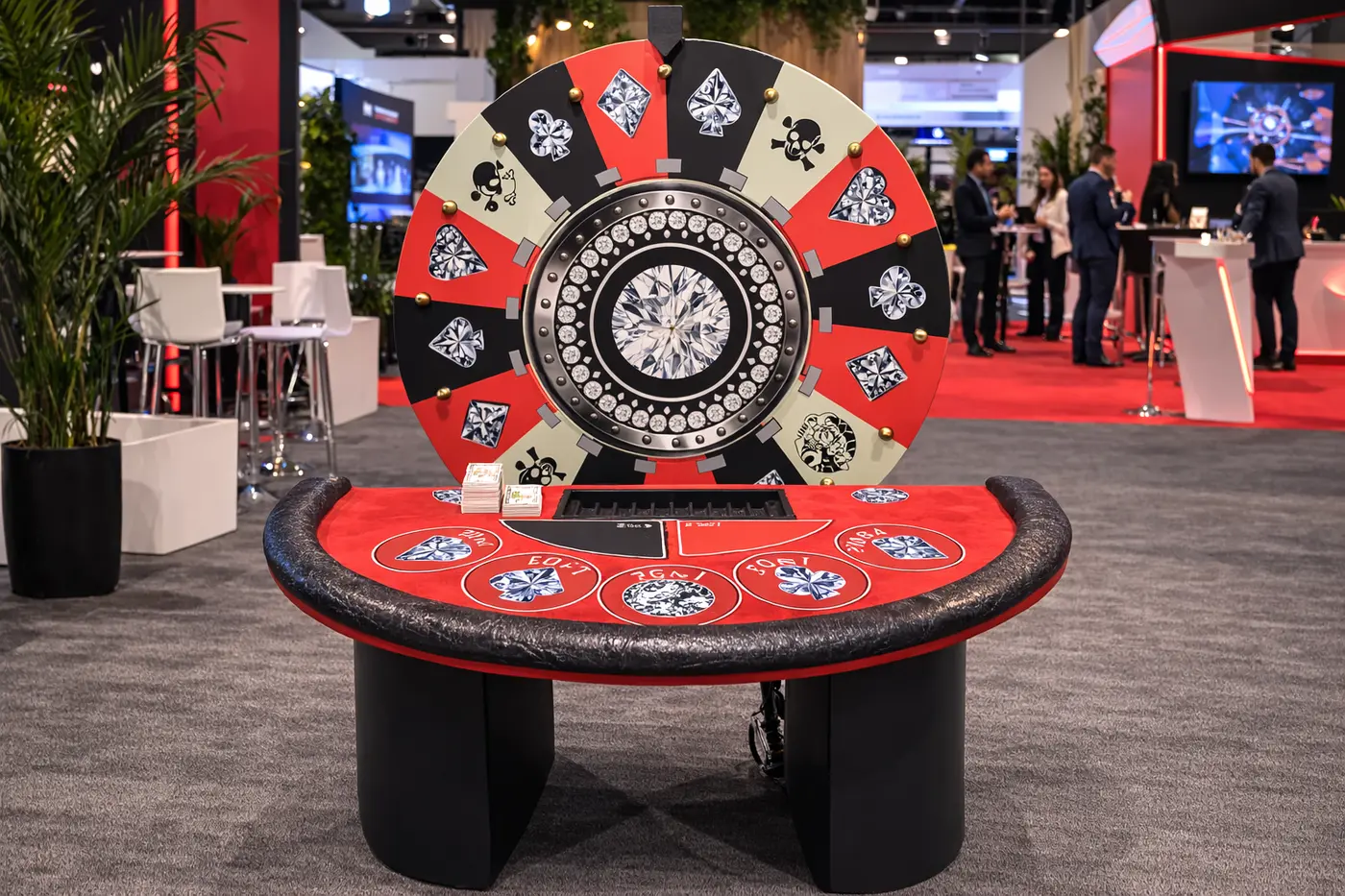 Ruleta de la fortuna pequeña para eventos
